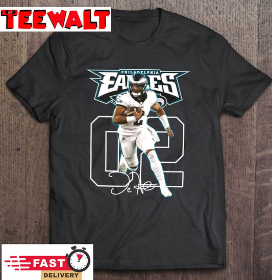 Philadelphia Eagles Jalen Hurts Signature T Shirt