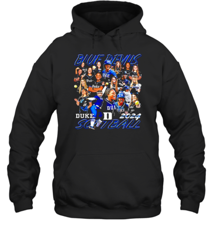 2024 Duke Blue Devils Softball Team T-Shirt