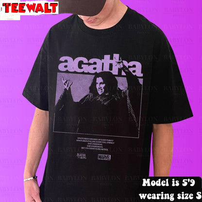 Agatha All Along T Shirt, Marvel Show Shirt, Disney Wandavision Tee