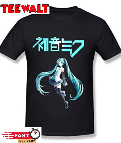 SHUNAN Men's Hatsune Miku T-Shirt