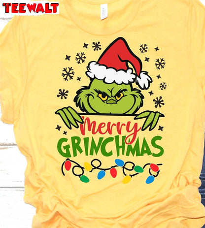 Merry Grinchmas T-Shirt, Christmas Holiday