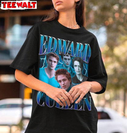 Must Have Edward Cullen Shirt, Cool Design Short Sleeve Crewneck Gift For Fan