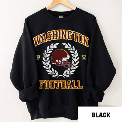 Washington Football Crewneck Sweatshirt Vintage Shirt Hoodie