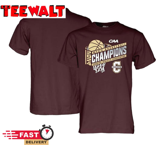 Charleston Cougars 2024 CAA Men's Basketball Champions T-Shirt