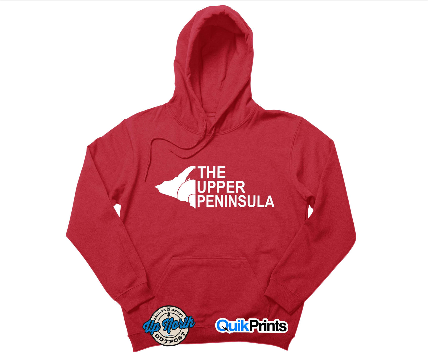 The Upper Peninsula Michigan Pullover Hoodie - All Sizes