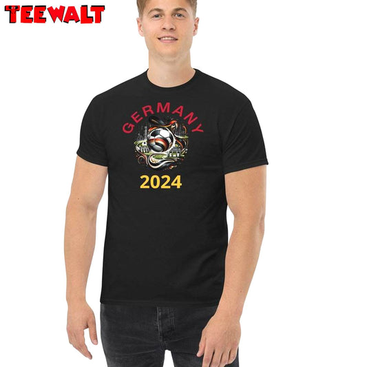 Euro 2024 T Shirt, Trendy Em 2024 Hoodie