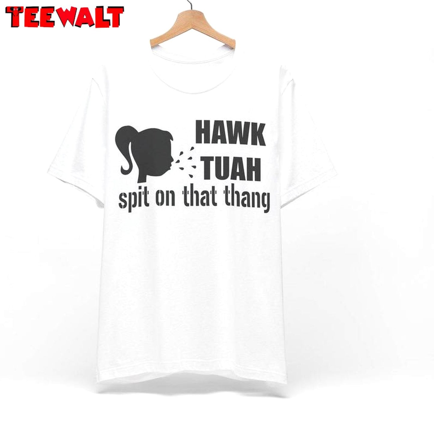 Funny Video Viral Unisex Hoodie, Groovy Hawk Tuah Spit On That Thang