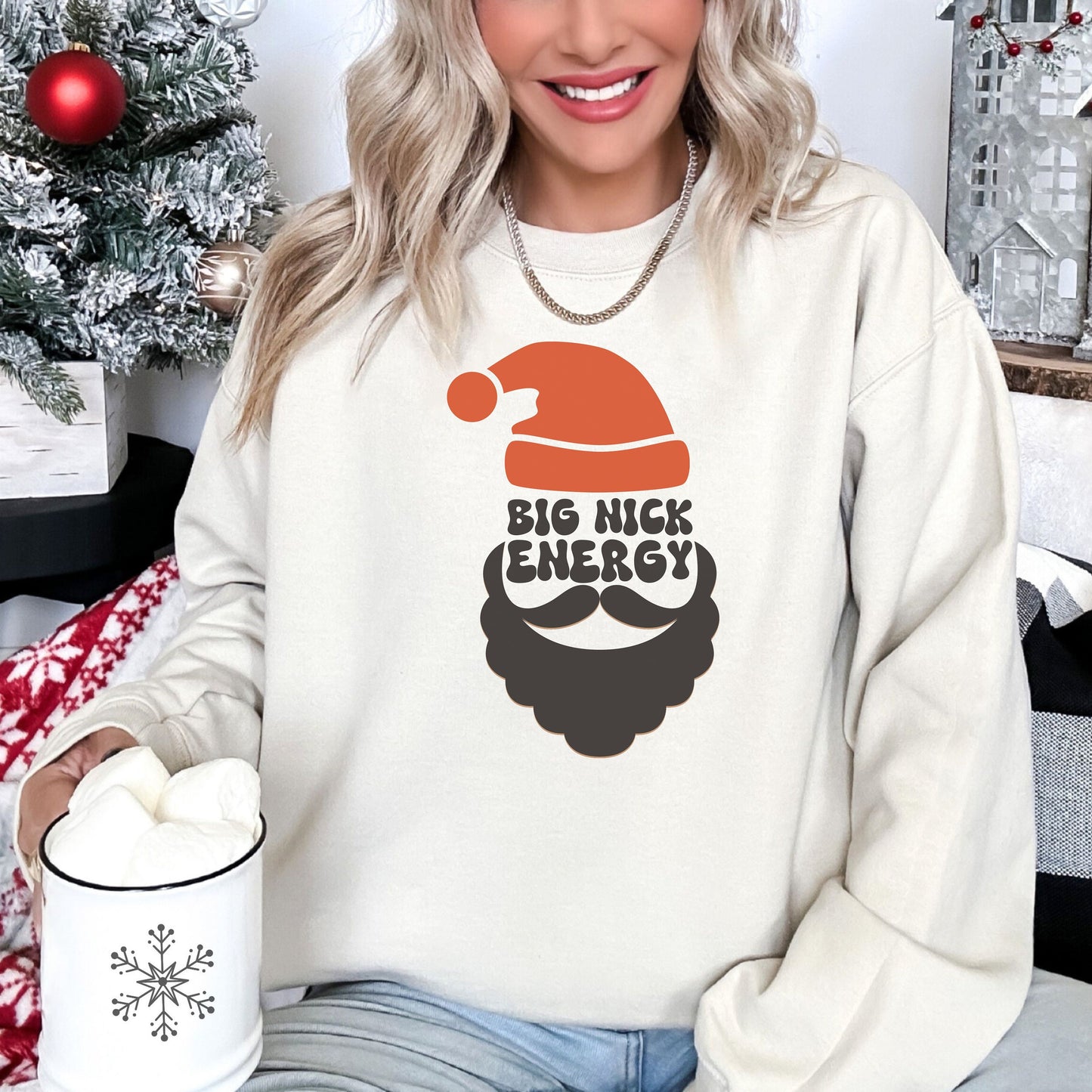 Big Nick Energy Ugly Christmas Shirt