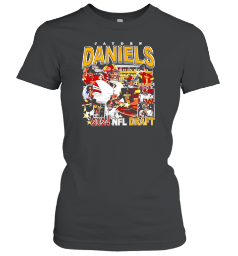 Jayden Daniels Washington Commanders 2024 NFL Draft vintage T-Shirt