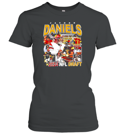 Jayden Daniels Washington Commanders 2024 NFL Draft vintage T-Shirt