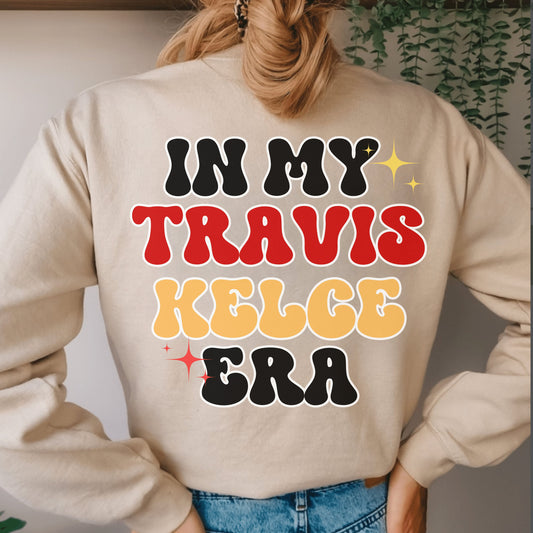 Travis Kelce Football Crewneck Sweatshirt - Perfect Gift For Fans Of Kc