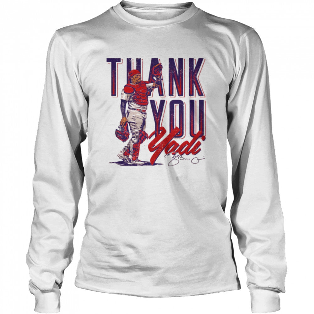 Yadier Molina Thank You Yadi shirts