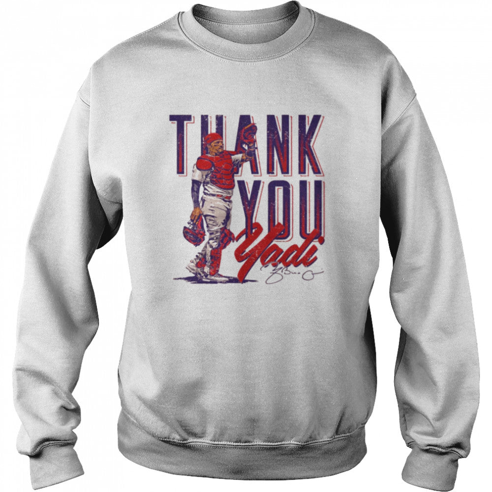 Yadier Molina Thank You Yadi shirts