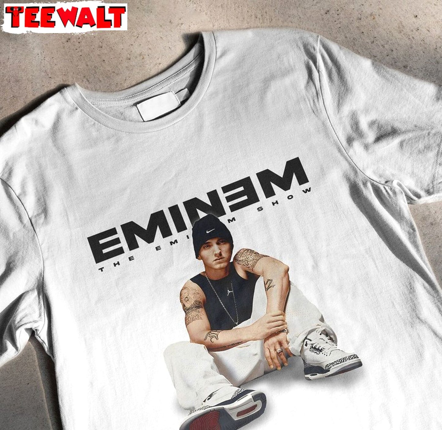 The Eminem Show Cool Design Shirt, Must Have Vibe 90s Rap Crewneck Long Sleeve