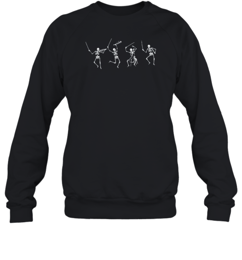 Dancing Skeletons Music Teacher T-Shirt