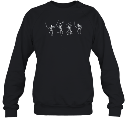 Dancing Skeletons Music Teacher T-Shirt