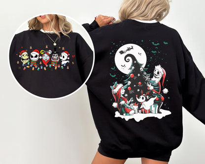 Disney Nightmare Jack & Sally Christmas Tee