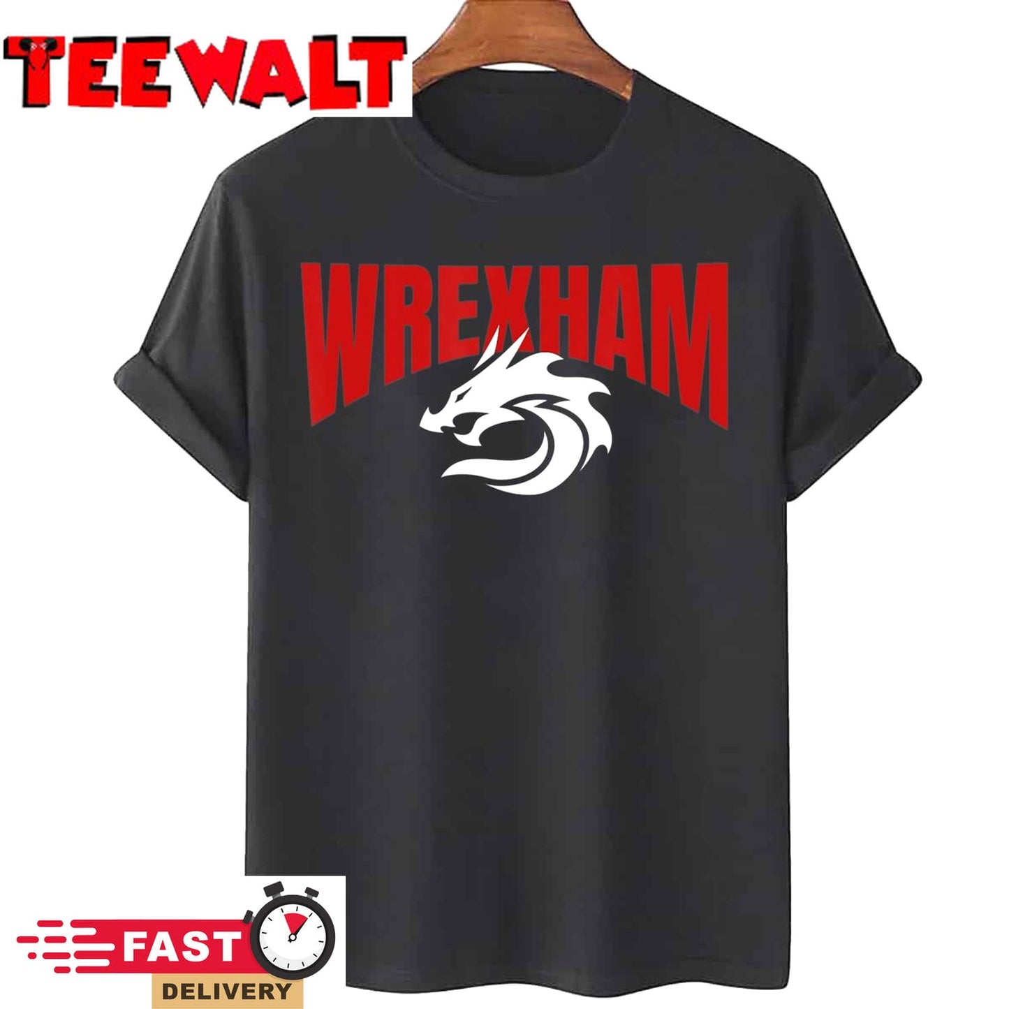 Wrexham Wales Dragon Welsh gifts UK T-Shirt