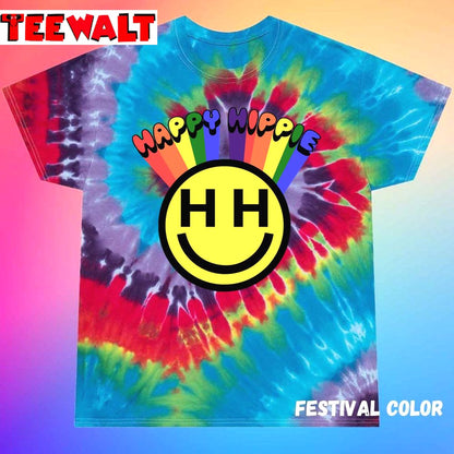 Happy Hippie Foundation Magical Mystery Unisex Tie Dye Tee