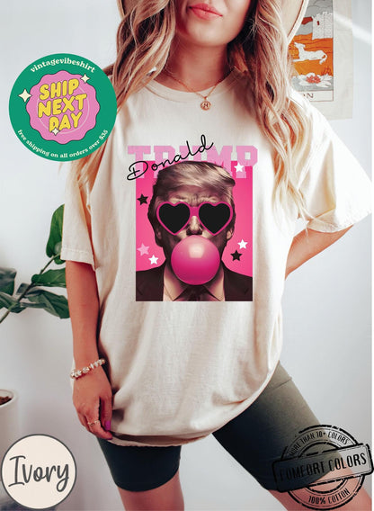 Trump Bubble Gum Shirt