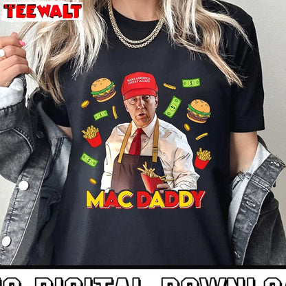 Funny Trump Mac Daddy Shirt, Pennsylvania Trump 2024 Tshirt