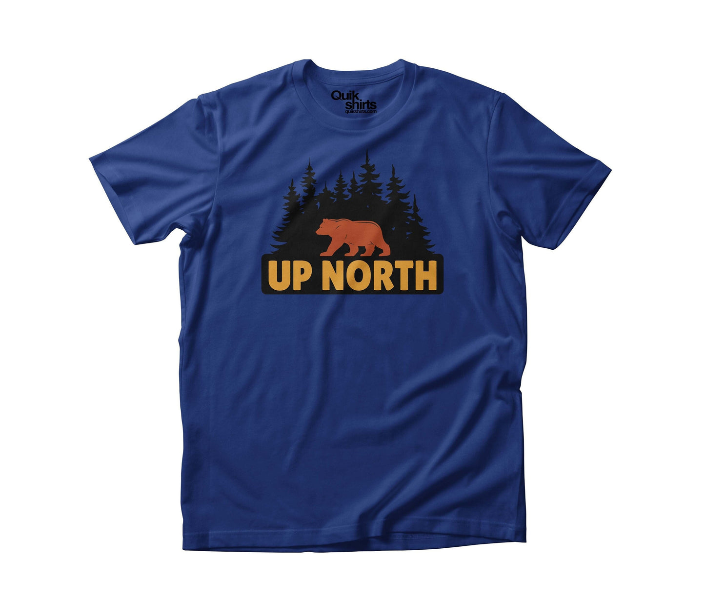 Up North Bear In The Woods Custom T-Shirts For All Sizes