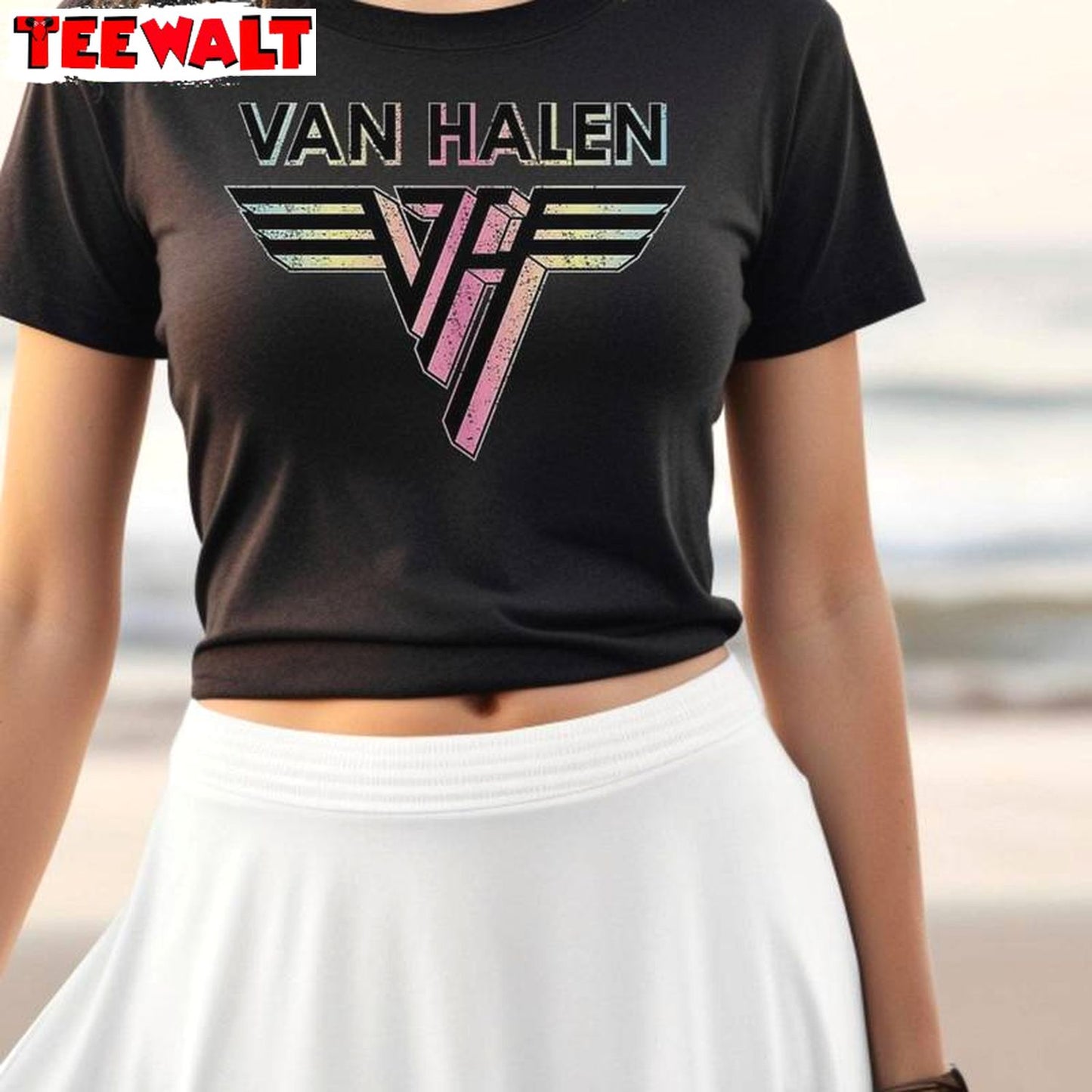 Cool Design Van Halen Sweatshirt, Old School Band Crewneck