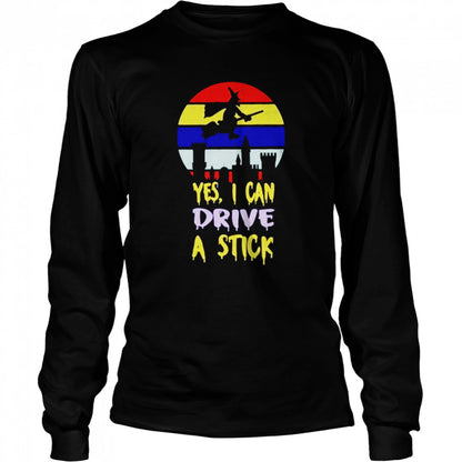 Yes i can drive a stick halloween T-shirts