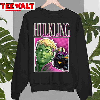 Hulkling Teddy Altman Comic 90s Homage Unisex Sweatshirt