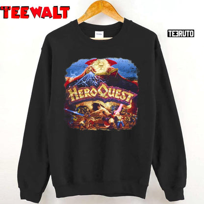 Hero Quest Video Game Vintage Unisex T-Shirt