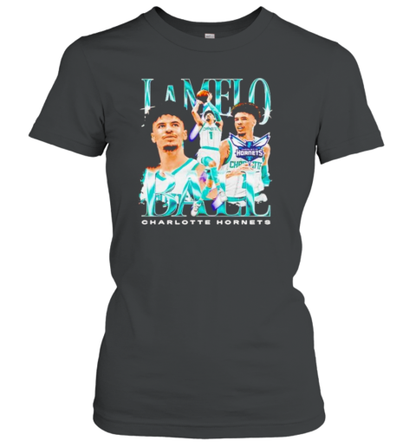 Lamelo Ball Charlotte Hornets Vintage Graphic T-Shirt