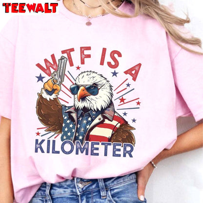 Trendy Wtf Is A Kilometer Meme Shirt, Funny Meme T