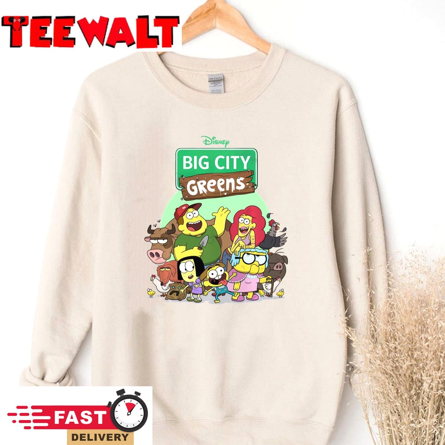 Disney Big City Greens Family Group Sweatshirt