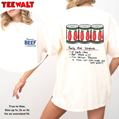 Cool Design The Bear Tv Show Shirt, The Original Beef Of Chicagoland Crewneck Long Sleeve