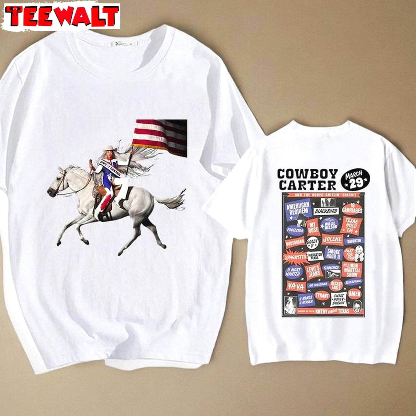 Cowboy Carter Comfort Shirt, Beyhive Exclusive Cool Design Crewneck Long Sleeve