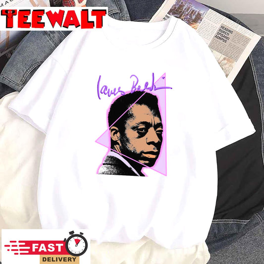 Official James Baldwin Portrait T-shirt