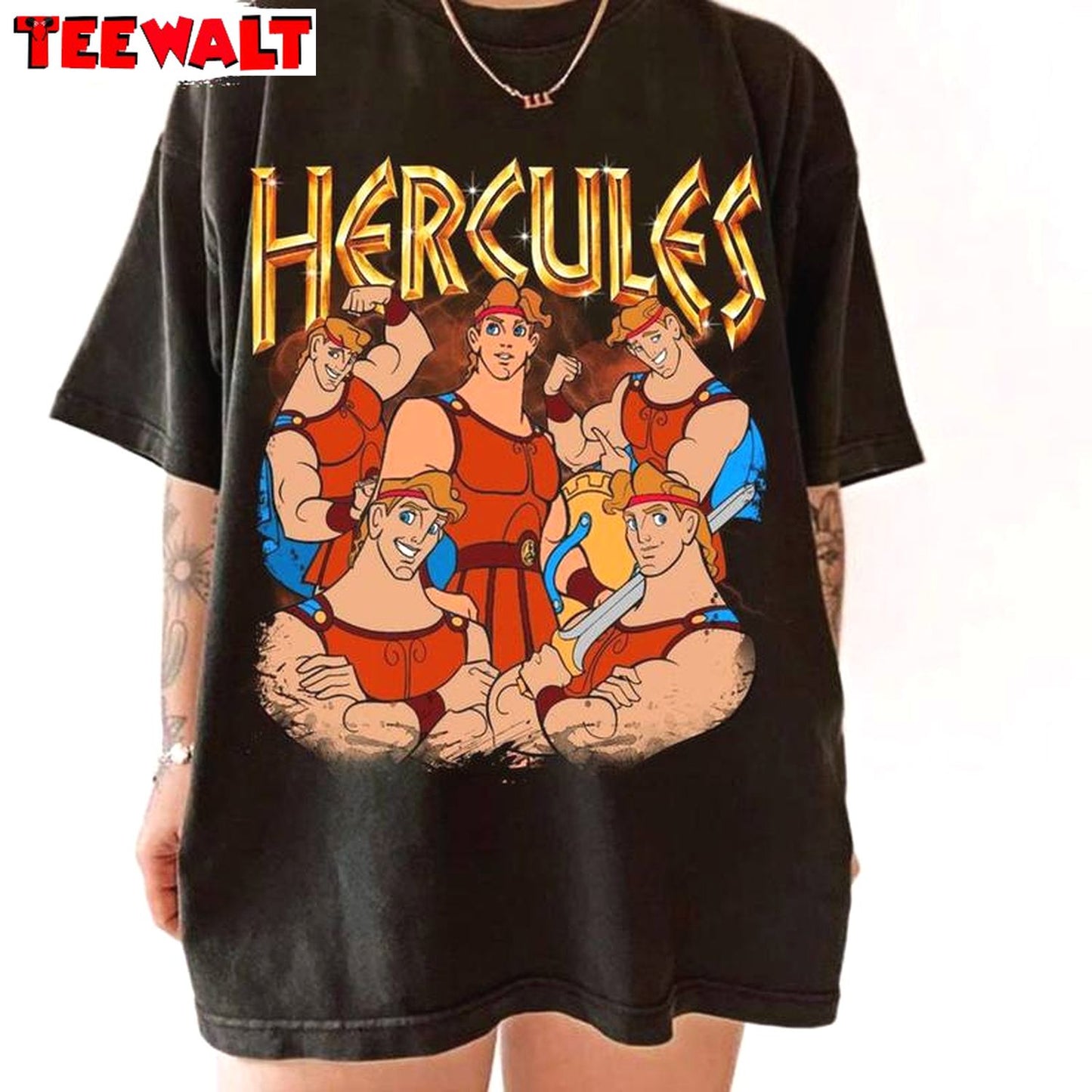 Hercule Cool Design Unisex Hoodie, Comfort Disney Hercules Shirt Long Sleeve