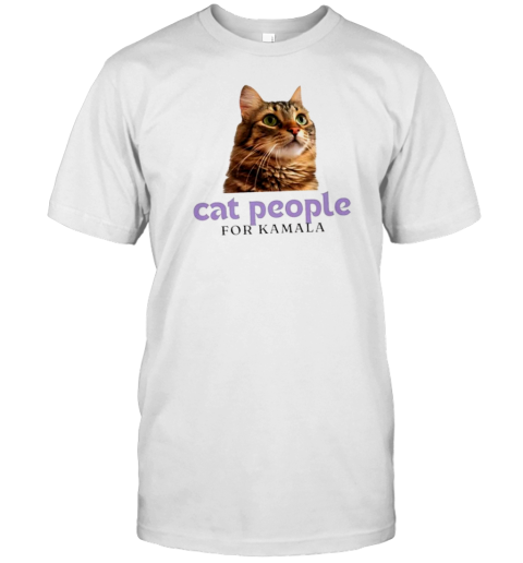 Cat People For Kamala Cute Cat T-Shirt