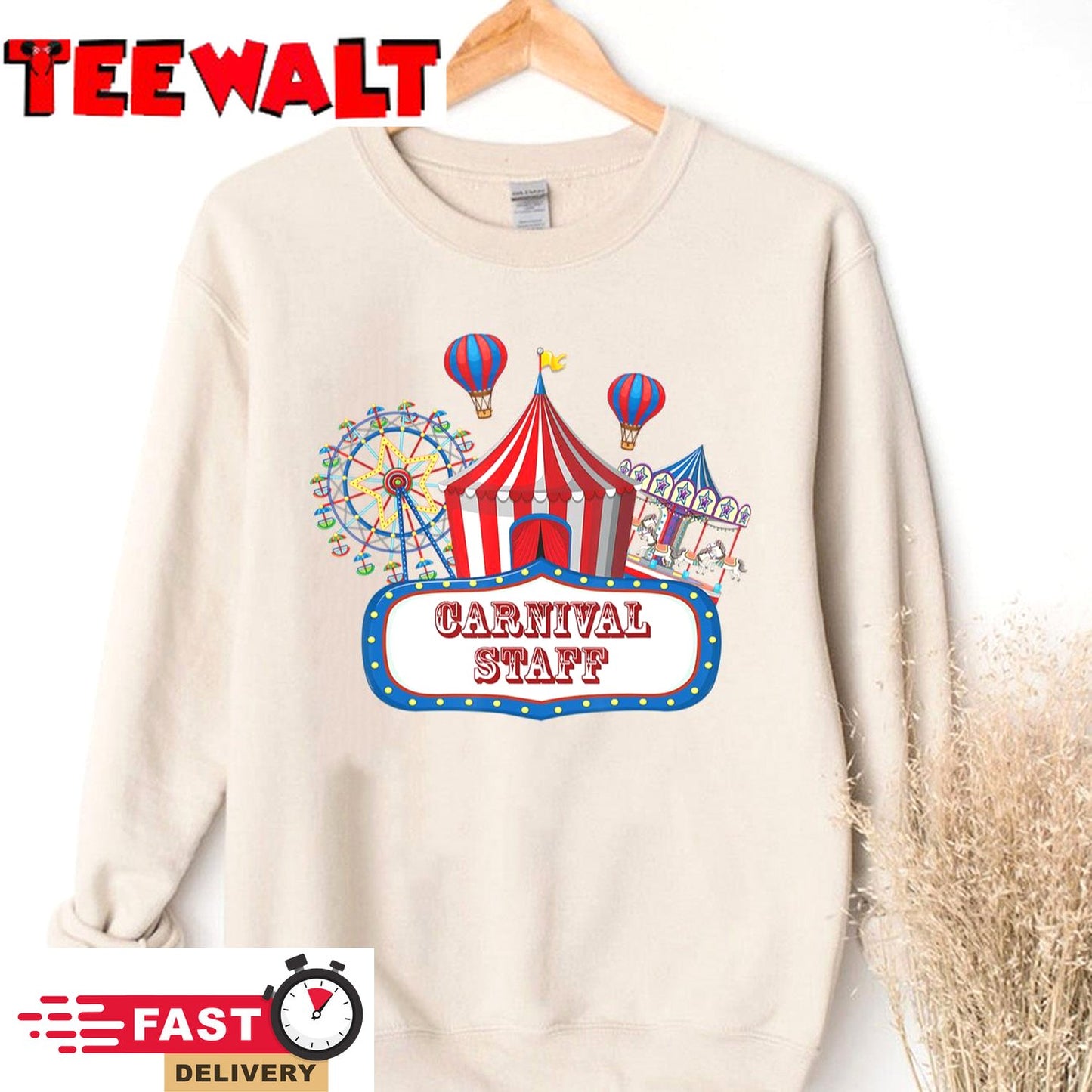 Carnival Staff for Circus Event Staff &amp Ringmaster Lover T-Shirt