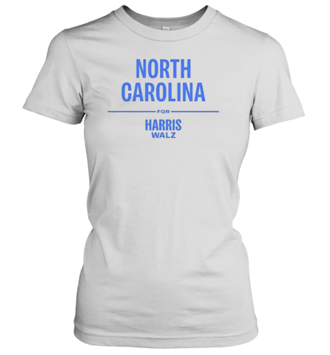 North Carolina For Harris Walz T-Shirt