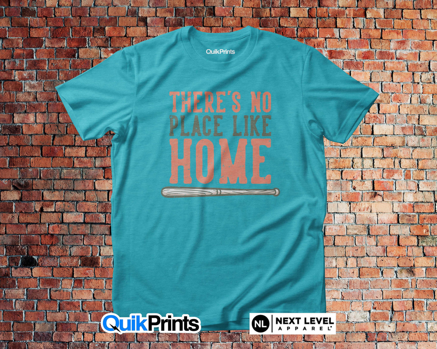 There'S No Place Like Home Baseball T-Shirt