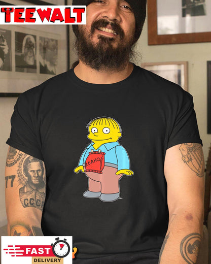 The Simpsons Ralph Wiggum Idaho T-Shirt