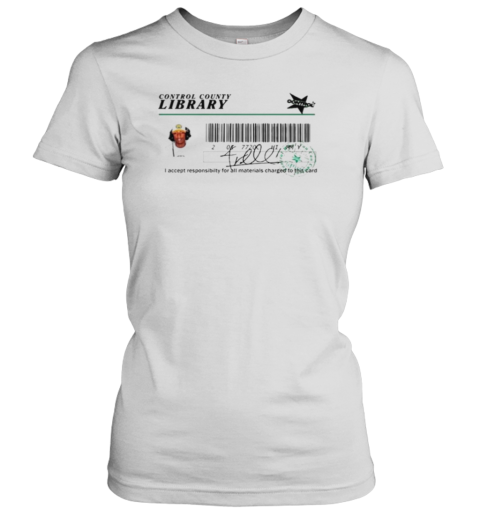 Control Library Card T-Shirt