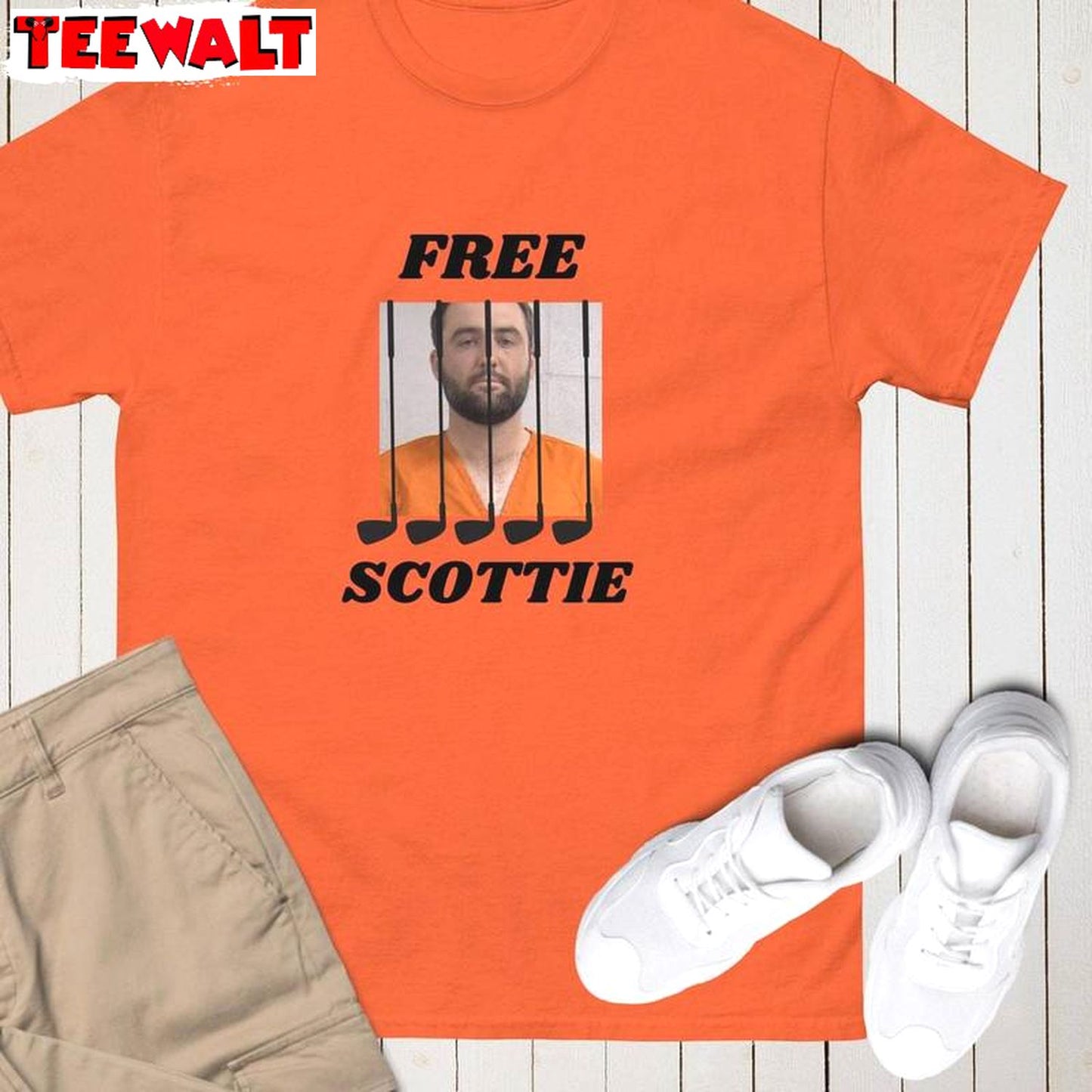 Comfort Free Scottie Shirt, Free Scottie Scheffler Unisex Hoodie Short Sleeve