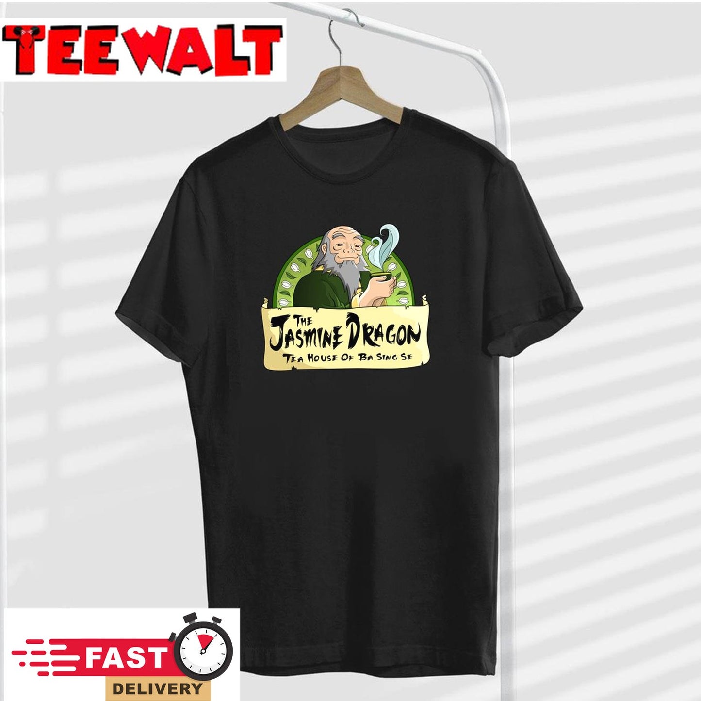 Uncle Iroh The Jasmine Dragon Tea House Unisex T-Shirt