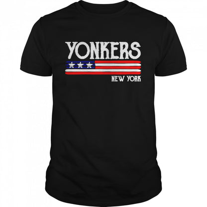 Yonkers New York Ny USA Flag shirts