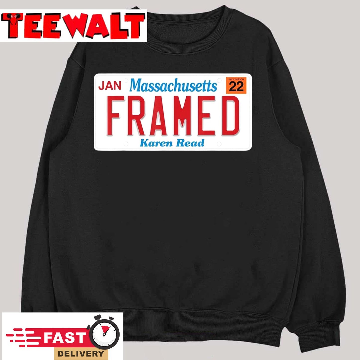 Massachusetts Framed Karen Read T-Shirt