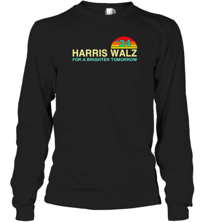 Harris Walz 2024 For A Brighter Tomorrow T-Shirt