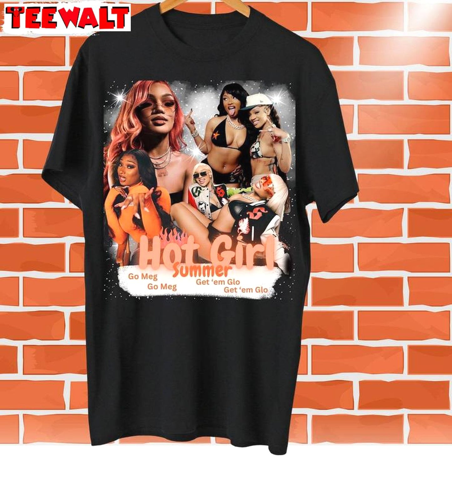 Hot Girl Summer Tour Comfort Short Sleeve , Megan Thee Stallion