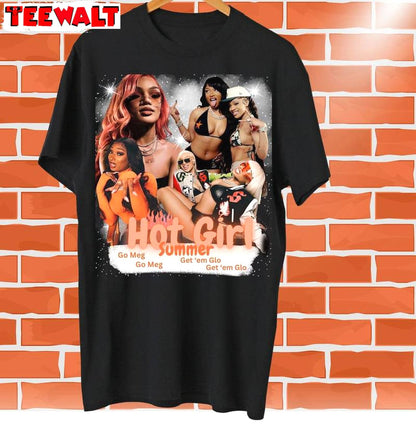 Hot Girl Summer Tour Comfort Short Sleeve , Megan Thee Stallion